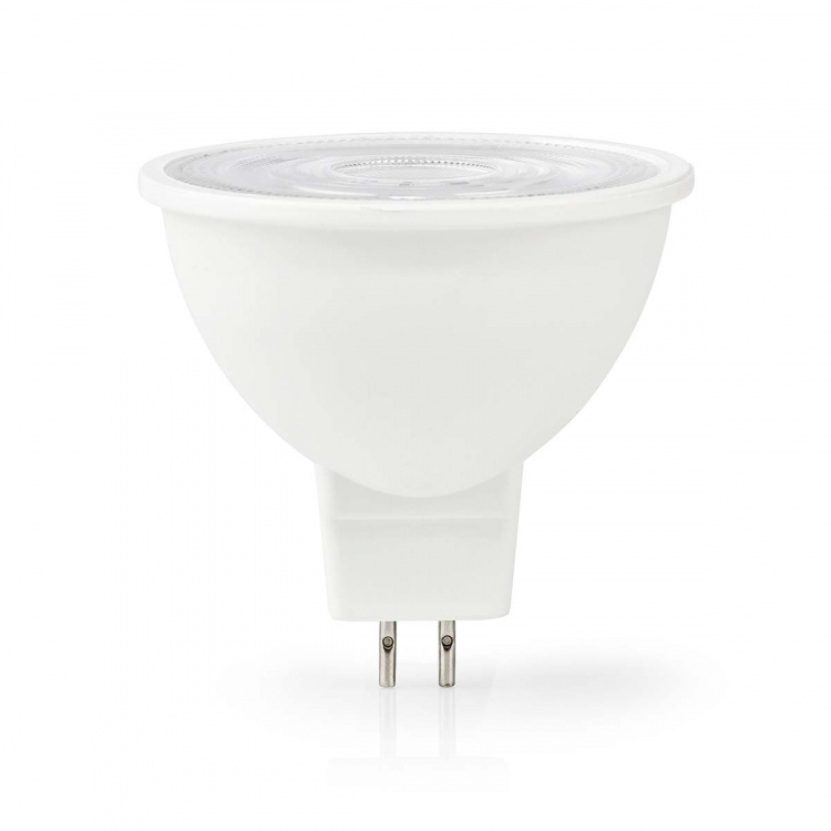 Nedis LED pære GU5.3 | Spot | 5.8 W | 450 lm | 2700 K | Varm Hvid | Klart | Antal lamper i emballagen: 1 stk