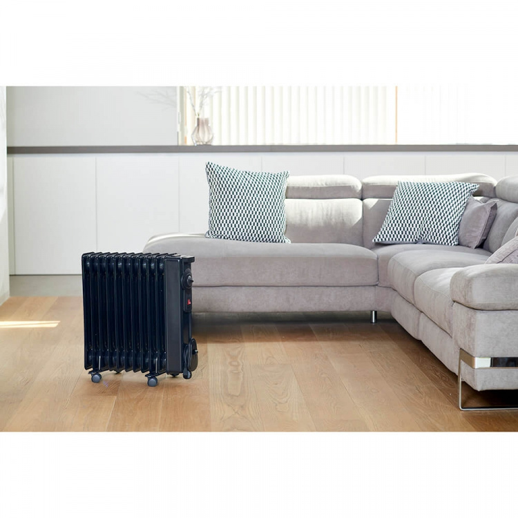 BLACK+DECKER Olieradiator 2000W Sort