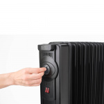 BLACK+DECKER Olieradiator 1500W Sort