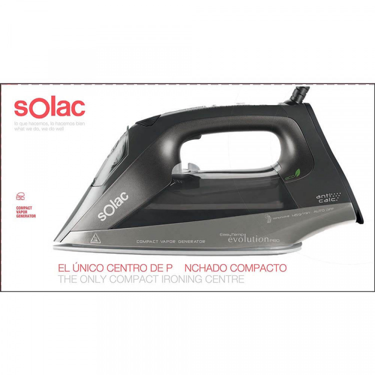 SOLAC Strygejern Easy Temp Evolution Pro