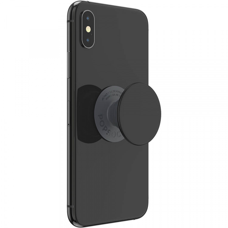 POPSOCKETS Basic Black Greb m. Standerfunktion Basic
