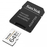 SANDISK MicroSDXC 64GB High Endurance med adapter