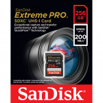SanDisk SDXC Extreme Pro 256GB 200MB/s UHS-I C10 V30 U3 SanDisk SDXC Extreme Pro 256GB 200MB/s UHS-I C10 V30 U3
