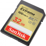 SANDISK Extreme 32GB 100MB/s UHS-I C10 V30 U3 SANDISK Extreme 32GB 100MB/s UHS-I C10 V30 U3