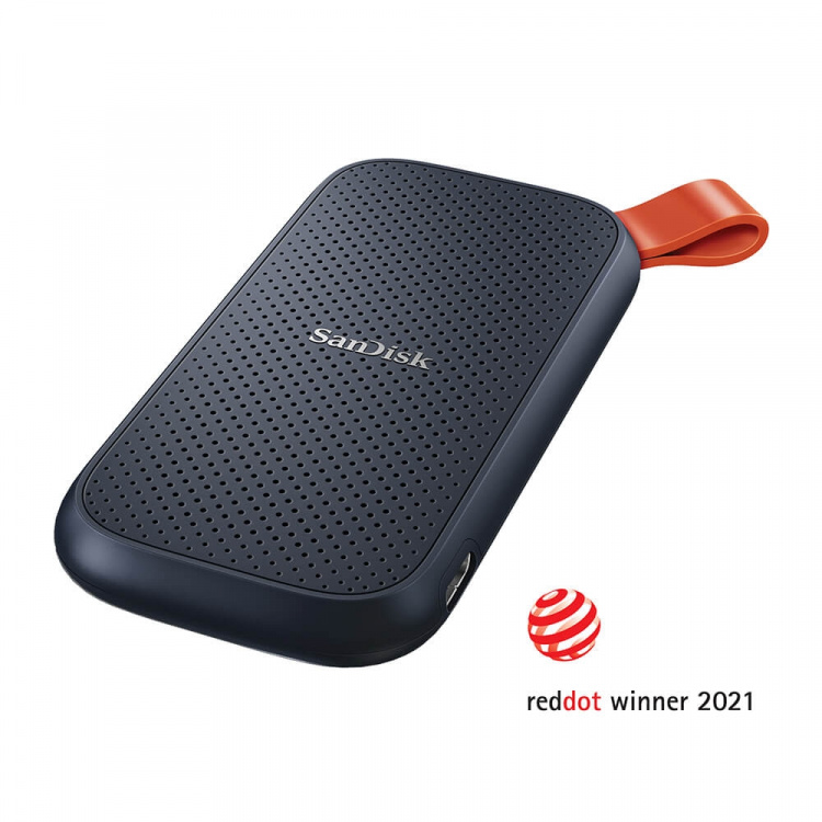 SanDisk Bærbar SSD 2TB 520MB/s Læs USB 3.2 Gen 2