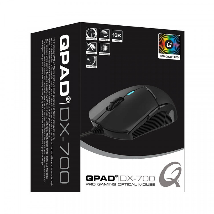 QPAD Gaming-mus DX700
