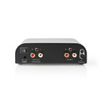 Nedis Forforstærker | Indgang til lyd- / video- / dataforbindelser: 1x RCA | Audio / video / dataforbindelser output: 1x RCA | 2 Kanaler | Phono / Pladespiller | Automatisk | Sort