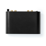 Nedis Forforstærker | Indgang til lyd- / video- / dataforbindelser: 1x RCA | Audio / video / dataforbindelser output: 1x RCA | 2 Kanaler | Phono / Pladespiller | Automatisk | Sort