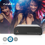 Nedis Forforstærker | Indgang til lyd- / video- / dataforbindelser: 1x RCA | Audio / video / dataforbindelser output: 1x RCA | 2 Kanaler | Phono / Pladespiller | Automatisk | Sort