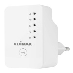 Edimax N300 Mini Wi-Fi Extender/Adgangspunkt/Wi-Fi Bridge Hvid Edimax N300 Mini Wi-Fi Extender/Adgangspunkt/Wi-Fi Bridge Hvid
