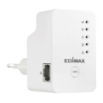 Edimax N300 Mini Wi-Fi Extender/Adgangspunkt/Wi-Fi Bridge Hvid Edimax N300 Mini Wi-Fi Extender/Adgangspunkt/Wi-Fi Bridge Hvid