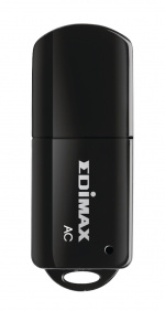 Edimax Trådløs USB-adapter AC600 2.4/5 GHz (Dual Band) Sort