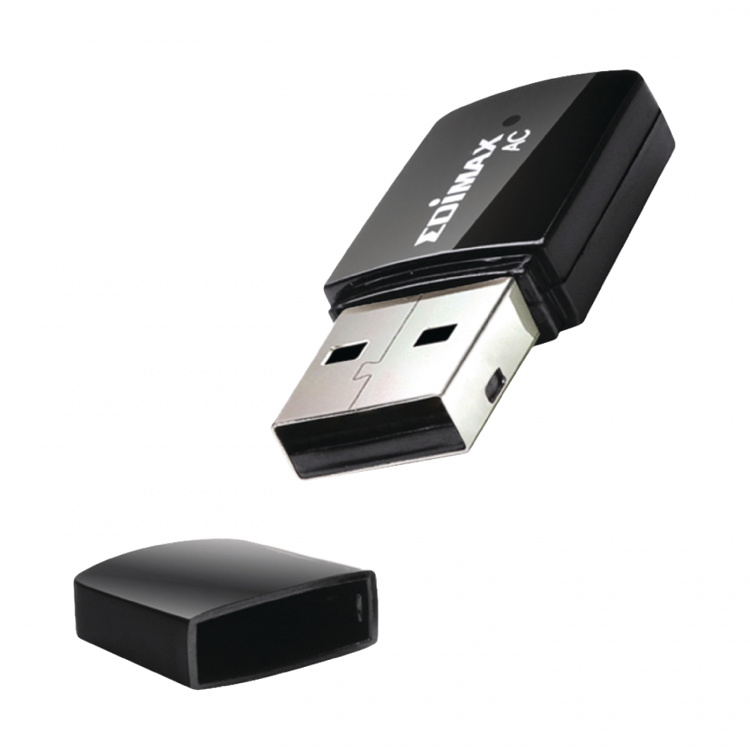 Edimax Trådløs USB-adapter AC600 2.4/5 GHz (Dual Band) Sort