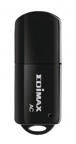 Edimax Trådløs USB-adapter AC600 2.4/5 GHz (Dual Band) Sort