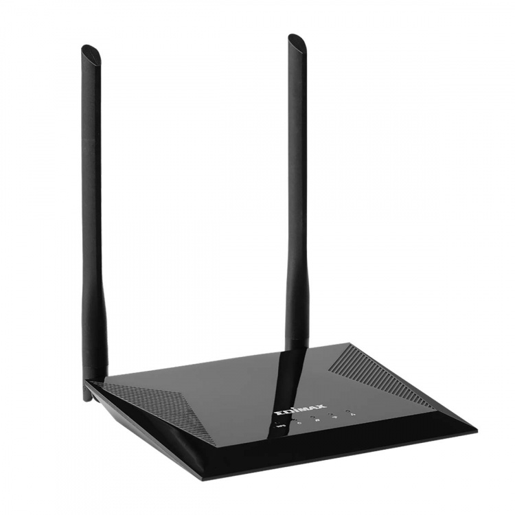 Edimax 4-i-1 N300 Wi-Fi Router, Access Point, Range Extender, Wi-Fi Bridge & WISP Black Edimax 4-i-1 N300 Wi-Fi Router, Access Point, Range Extender, Wi-Fi Bridge & WISP Black