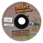 Tasker Højttalerkabel På Rulle 2x 2.50 mm² 100 m Sort/Rød