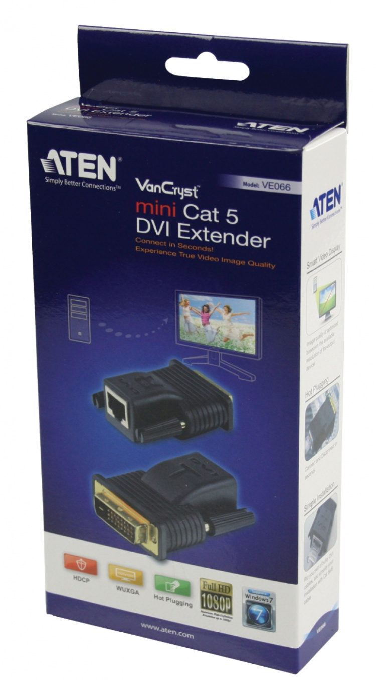aten DVI Cat5 Extender 15 m