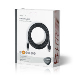 Nedis CAT5e netværkskabel | U/UTP | RJ45 Han | RJ45 Han | 20.0 m | Runde | LSZH | Antracit | Window Box