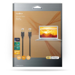 Nedis Kat 6 kabel | RJ45 Han | RJ45 Han | F/UTP | 10.0 m | Runde | LSZH / PVC | Antracit | Window Box
