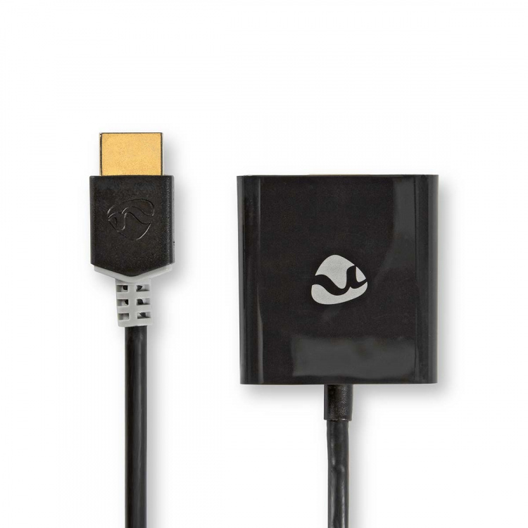 Nedis HDMI™ Adapter | HDMI™ Stik | USB Micro-B Hun / VGA Hun / 3.5 mm Hunstik | Guldplateret | Lige | PVC | Antracit | 1 stk. | Box Nedis HDMI™ Adapter | HDMI™ Stik | USB Micro-B Hun / VGA Hun / 3.5 mm Hunstik | Guldplateret | Lige | PVC | Antracit | 1 stk. | Box