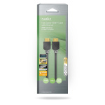 Nedis High Speed ​​HDMI ™ kabel med Ethernet | HDMI™ Stik | HDMI™ Stik | 4K@60Hz | ARC | 18 Gbps | 3.00 m | Runde | PVC | Antracit | Box