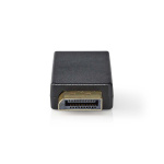Nedis DisplayPort adapter | DisplayPort Han | HDMI ™ -udgang | 4K@30Hz | Guldplateret | Lige | Runde | ABS | ABS | Antracit | Box