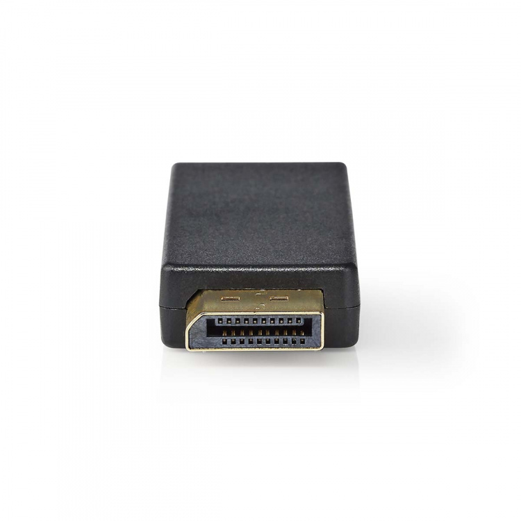 Nedis DisplayPort adapter | DisplayPort Han | HDMI ™ -udgang | 4K@30Hz | Guldplateret | Lige | Runde | ABS | ABS | Antracit | Box