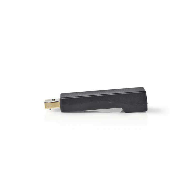 Nedis DisplayPort adapter | DisplayPort Han | HDMI ™ -udgang | 4K@30Hz | Guldplateret | Lige | Runde | ABS | ABS | Antracit | Box
