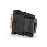 Nedis HDMI™ Adapter | HDMI ™ -udgang | DVI-D 24 + 1-pin han | Guldplateret | Lige | PVC | Antracit | 1 stk. | Window Box