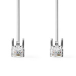 Nedis CAT5e netværkskabel | U/UTP | RJ45 Han | RJ45 Han | 2.00 m | Runde | PVC | Grå | Konvolut