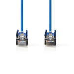 Nedis CAT5e netværkskabel | SF/UTP | RJ45 Han | RJ45 Han | 15.0 m | Runde | PVC | Blå | Konvolut