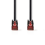 Nedis Kat 6 kabel | RJ45 Han | RJ45 Han | U/UTP | 5.00 m | Runde | PVC | Sort | Konvolut