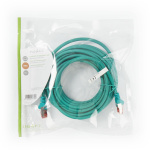 Nedis Kat 6 kabel | RJ45 Han | RJ45 Han | S/FTP | 7.50 m | Runde | LSZH | Grøn | Plastikpose