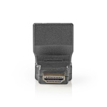 Nedis HDMI™ Adapter | HDMI™ Stik | HDMI ™ -udgang | Guldplateret | Swivel | ABS | Sort | 1 stk. | Konvolut