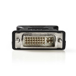 Nedis DVI-adapter | DVI-I 24+5-Pin Han | VGA Hun | Nikkelplateret | Lige | PVC | Sort | Box