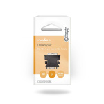 Nedis DVI-adapter | DVI-I 24+5-Pin Han | VGA Hun | Nikkelplateret | Lige | PVC | Sort | Box