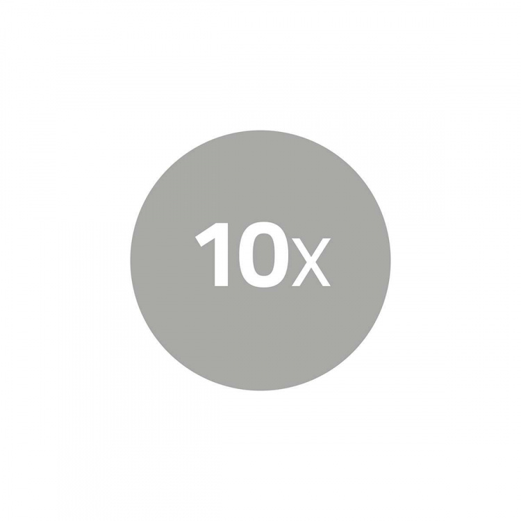 Nedis RJ45-stik | Han | Solid STP CAT5 | Lige | Guldplateret | 10 stk. | PVC | Gennemsigtig | Box