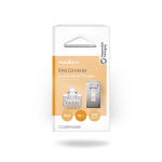 Nedis RJ45-stik | Han | Solid STP CAT6 | Lige | Guldplateret | 10 stk. | Polycarbonate | Gennemsigtig | Box