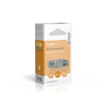 Nedis RJ45-stik | Han | Solid FTP CAT5e | Lige | Nikkelplateret | 10 stk. | Polycarbonate | Gennemsigtig / Grå | Box