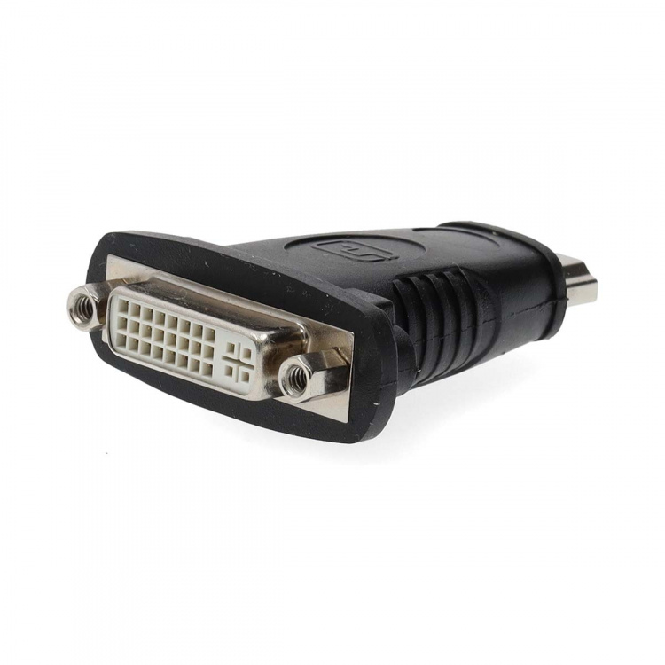 Nedis HDMI™ Adapter | HDMI™ Stik | DVI-D 24+1-Pins Hun | Guldplateret | Lige | ABS | Sort | 1 stk. | Box