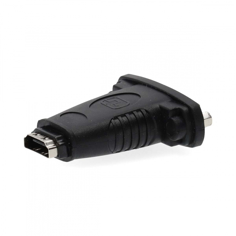 Nedis HDMI™ Adapter | HDMI™ Input | DVI-D 24+1-Pins Hun | Nikkelplateret | Lige | ABS | Sort | 1 stk. | Box