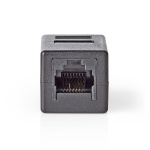 Nedis Netværkskobling | CAT5e / CAT6 | Uskærmet | RJ45 Hun | RJ45 Hun | Lige | ABS | Box