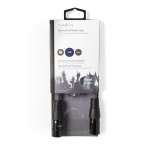 Nedis Balanceret Audio kabel | XLR 3-Pin Han | XLR 3-Pin Hun | Nikkelplateret | 0.50 m | Runde | PVC | Mørkegrå | Kartonhylster