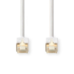 Nedis Kat 6 kabel | RJ45 Han | RJ45 Han | S/FTP | 1.00 m | Runde | LSZH | Hvid | Window Box