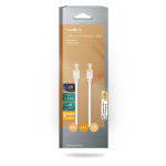 Nedis Kat 6 kabel | RJ45 Han | RJ45 Han | S/FTP | 2.00 m | Runde | LSZH / PVC | Hvid | Window Box