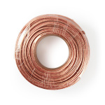 Nedis Højtaler Kabel | 2 x 4.00 mm² | CCA | 100.0 m | Runde | PVC | Gennemsigtig | Folie