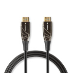 Nedis Aktiv Optisk High Speed ​​HDMI-kabel med Ethernet | HDMI™ Stik | HDMI™ Stik | 4K@60Hz | 18 Gbps | 20.0 m | Runde | PVC | Sort | Gaveæske