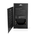 Nedis Optisk lydkabel | TosLink Male | TosLink Male | 2.00 m | Runde | Bomuld | Gun Metal Grå | Cover Window Box