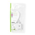 Nedis USB-C™ Adapter | USB 3.2 Gen 1 | USB-C™ Han | VGA Hun | 1080p | 5 Gbps | 0.20 m | Runde | Nikkelplateret | PVC | Hvid | Plastikpose