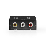 Nedis HDMI ™ Converter | 3x RCA Female | 1x HDMI™ Output | 1-vejs | 1080p | 1.65 Gbps | ABS | Antracit